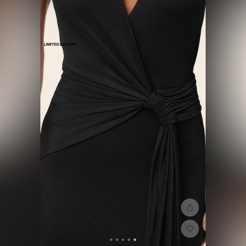 NWT JLUX LABEL Black Sundown Mini Dress XS - Picture 8 of 8